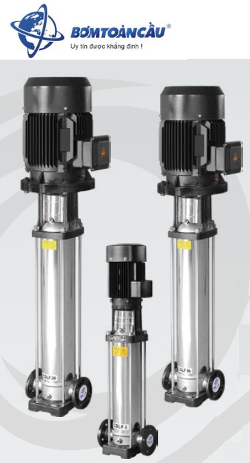Máy bơm trục đứng đa tầng cánh HT CDLF
