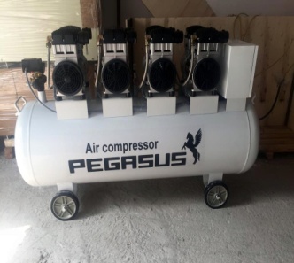 Máy nén khí không dầu giảm âm Pegasus TM-OF1500X4-500L