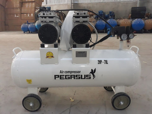 Máy nén khí không dầu giảm âm Pegasus TM- OF550- 70L
